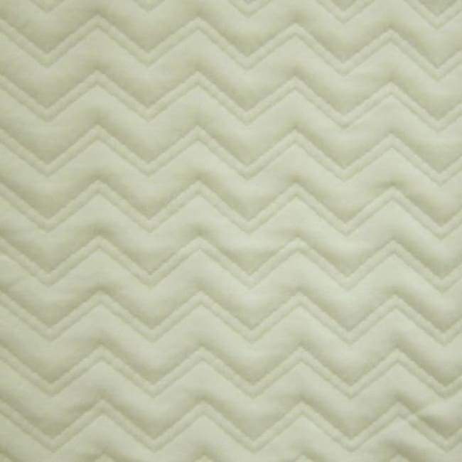 Jacquard, 4 Way Stretch, White