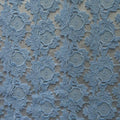 Traditional Pattern Lace On Organza, Non-Stretch